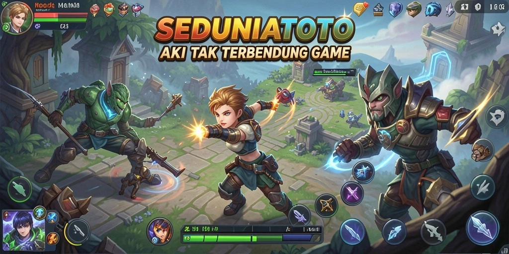 Gameplay seru dan mendebarkan di SEDUNIATOTO.