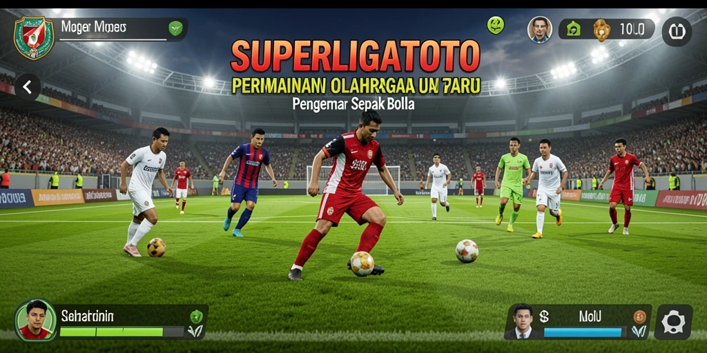 Tampilan gameplay <strong>SUPERLIGATOTO</strong> yang menarik dan penuh aksi.
