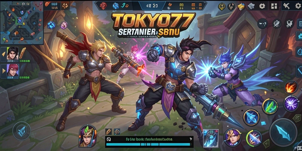 Gameplay seru dan karakter unik di TOKYO77.